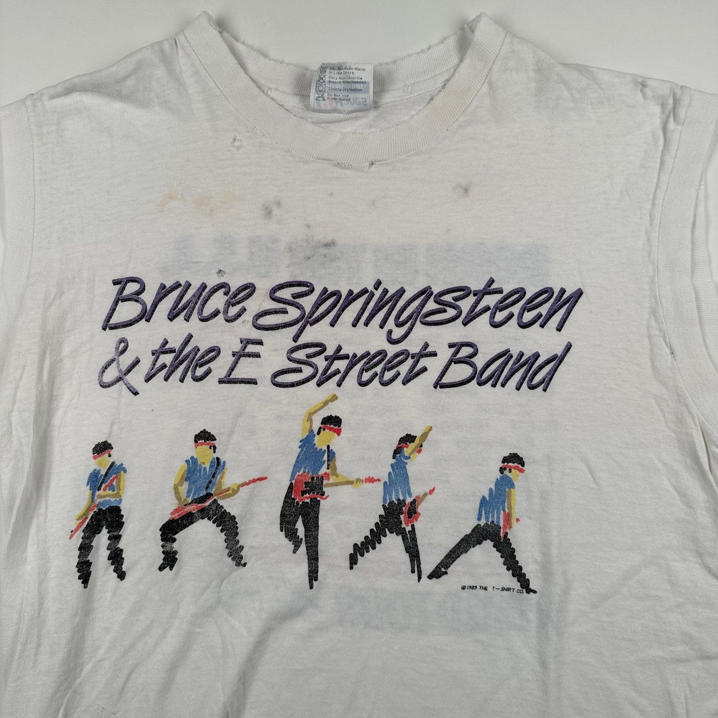 Vintage 1984 Bruce Springsteen & The E Street Band Sleeveless Shirt Large