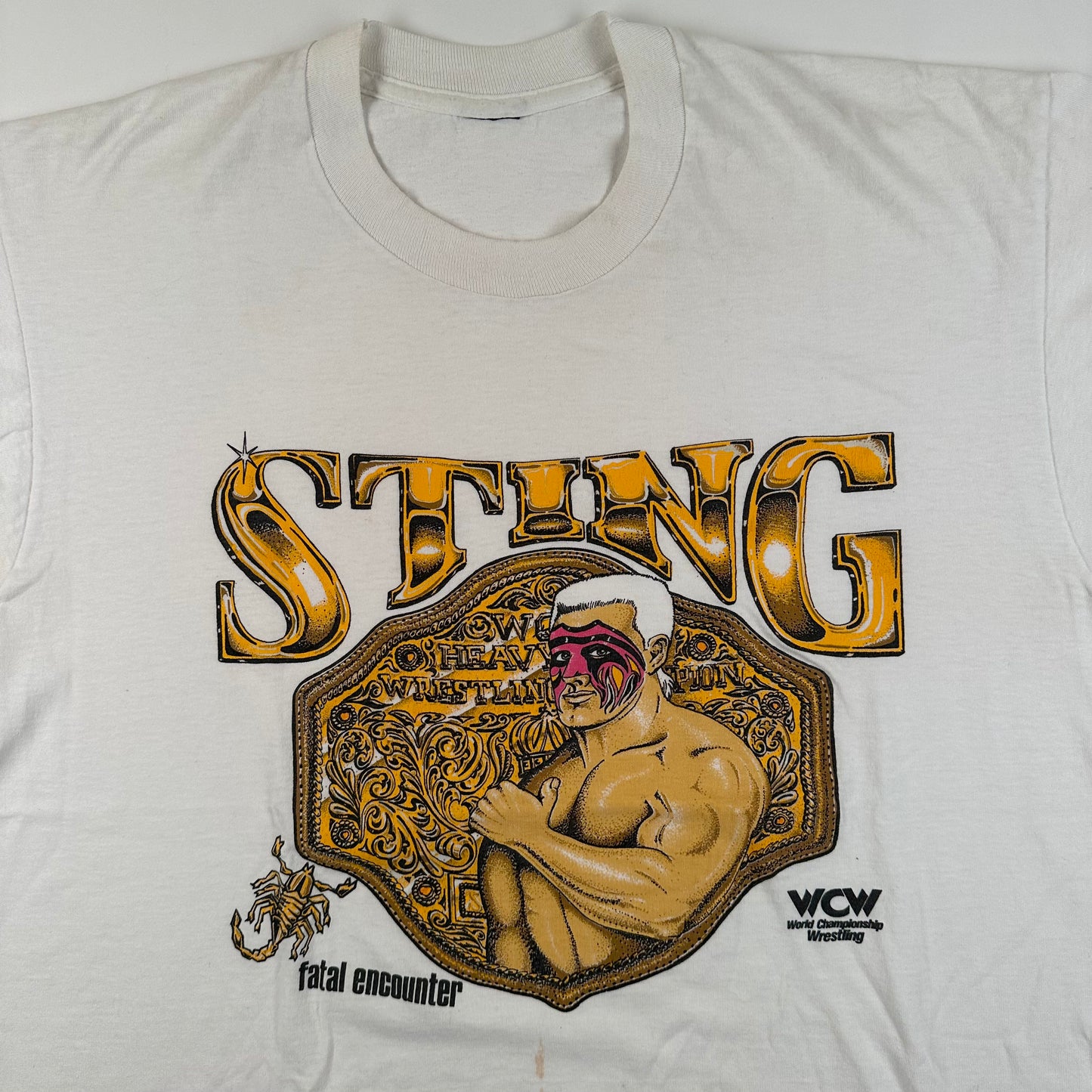 Vintage 90s Sting Shirt Large Fatal Encounter