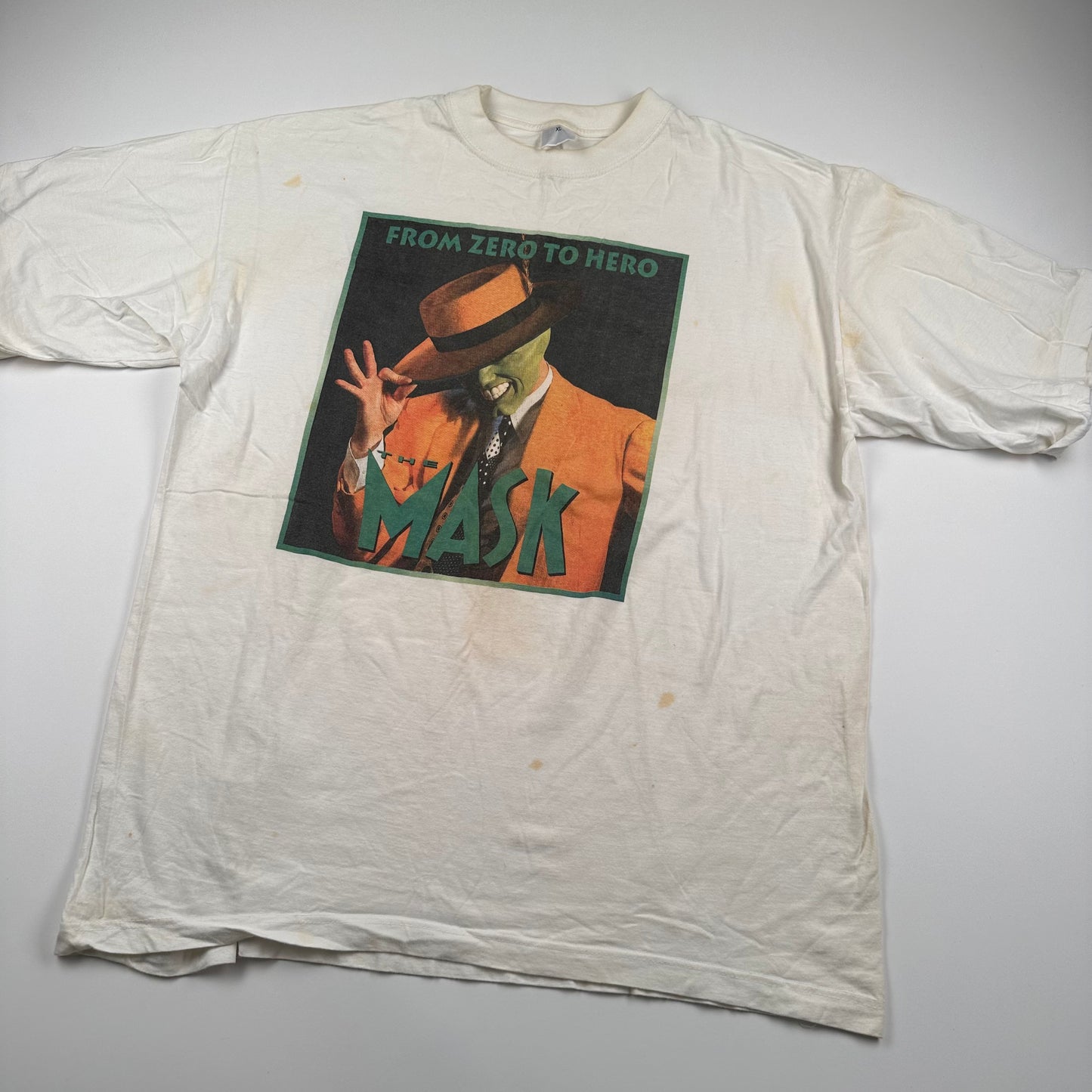 Vintage 90s The Mask Shirt XL From Zero To Hero