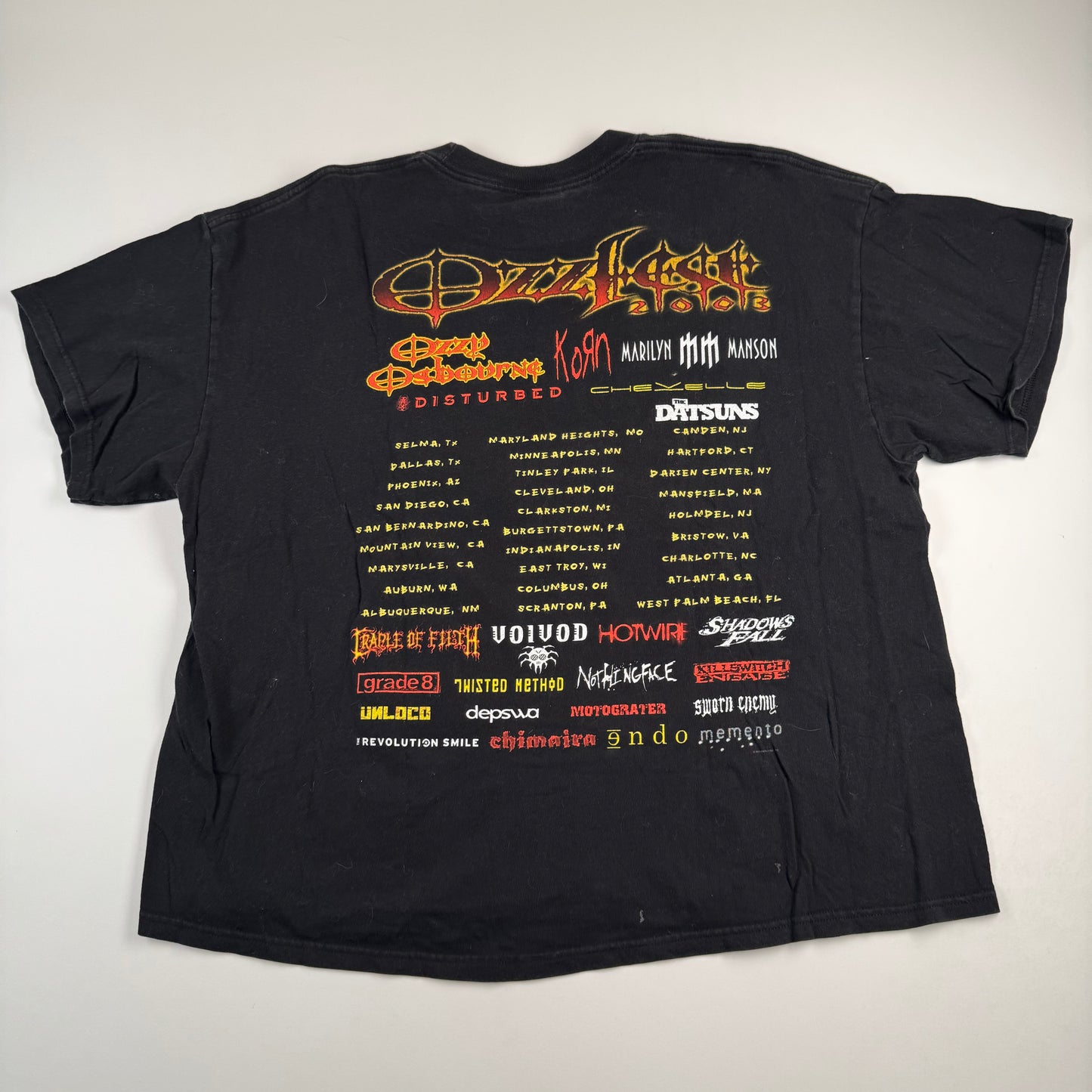 Vintage 2003 Ozzfest Shirt XL