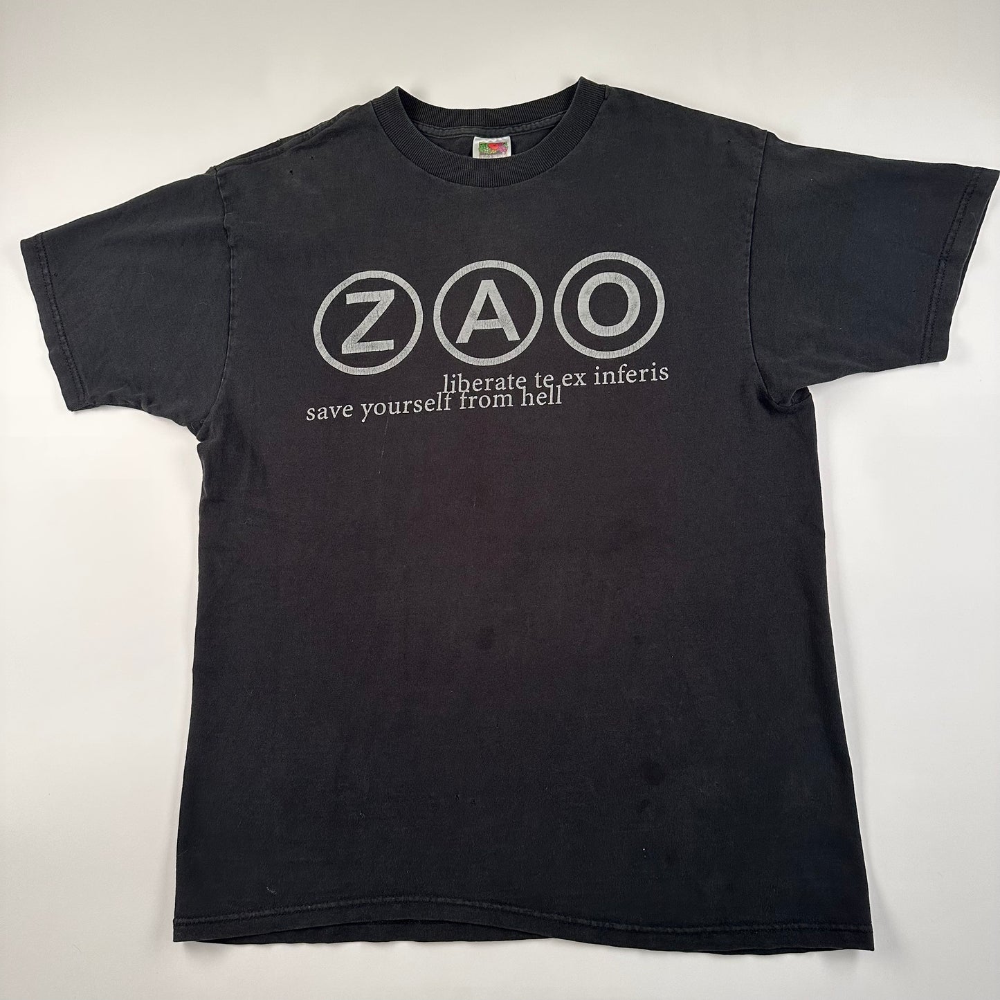 Vintage 1999 Zao Shirt Large Liberate Te Ex Inferis