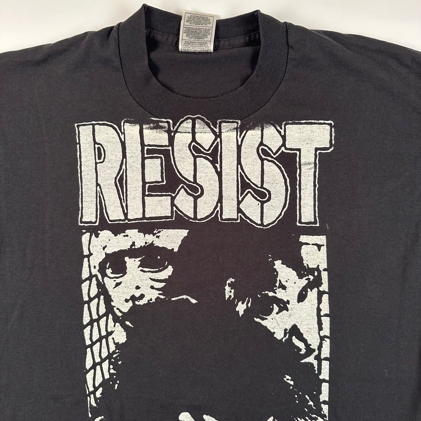 Vintage 90s Resist Shirt Large