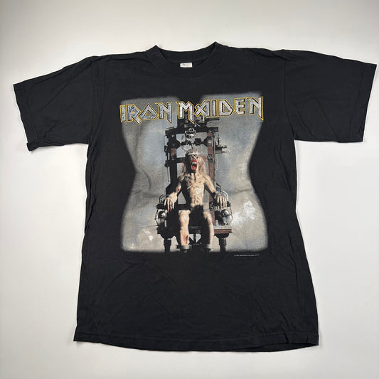 Vintage 1996 Iron Maiden Shirt Medium Nottingham Rock City