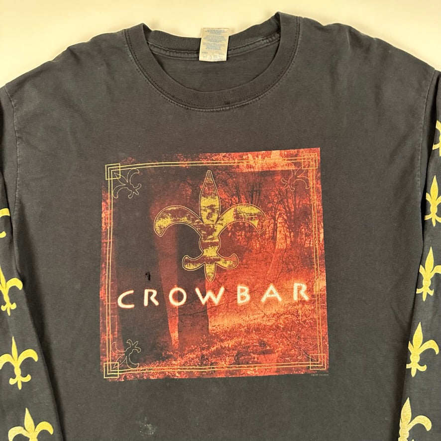 Vintage 2005 Crowbar Long Sleeve Shirt Large