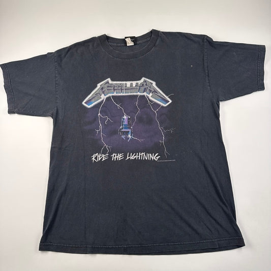 Vintage 1994 Metallica Shirt XL Ride The Lightning