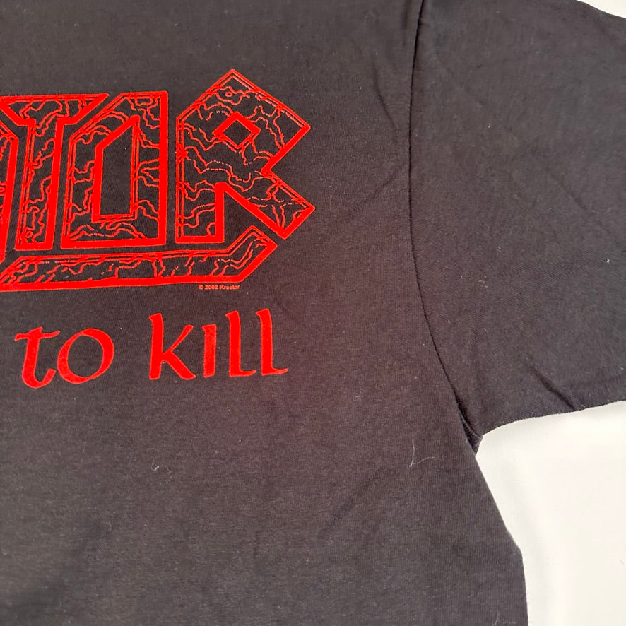 Vintage 2002 Kreator Shirt Large Pleasure To Kill