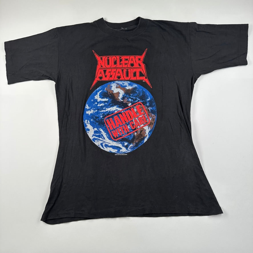 Vintage 1990 Nuclear Assault Shirt Large Handle With Care