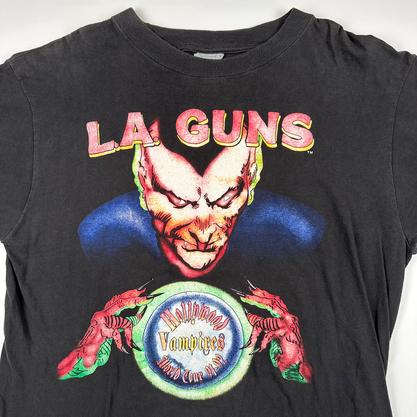 Vintage 90s La Guns Shirt Large Hollywood Vampires