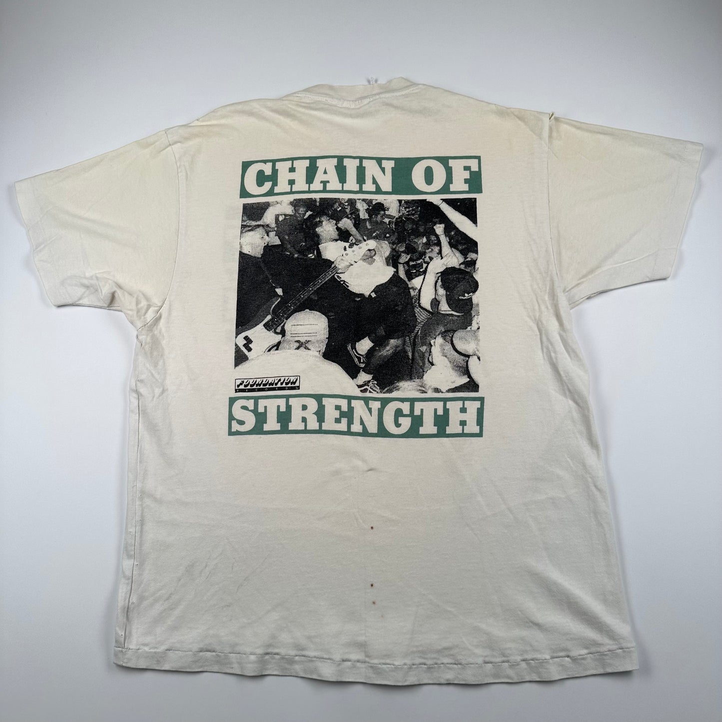 Vintage 90s Chain Of Strength Shirt Medium