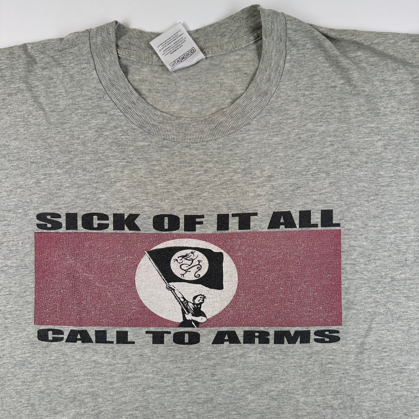 Vintage 90s Sick Of It All Shirt Large Call To Arms