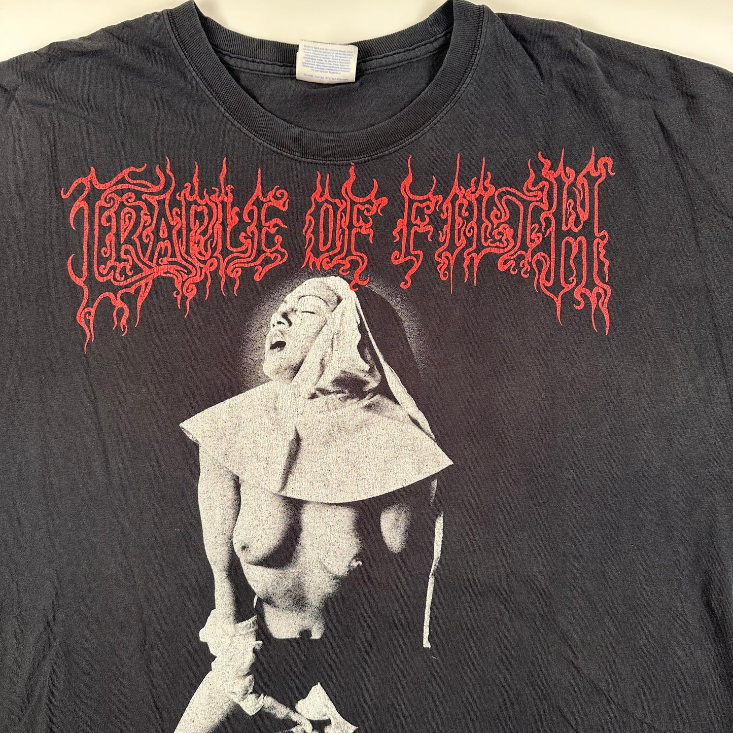 Vintage 2000s Cradle Of Filth Shirt XXL Vestal Masturbation