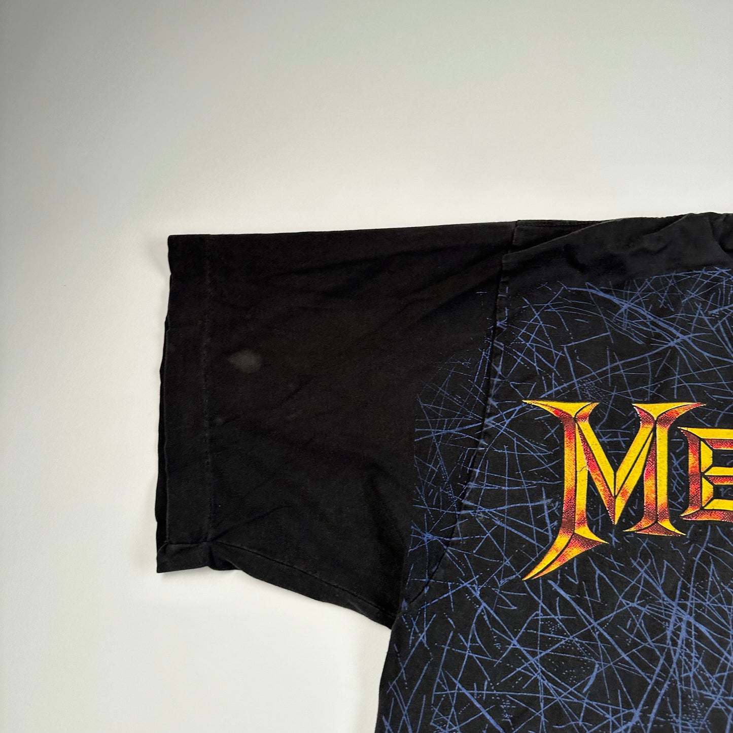 Vintage 90s Megadeth Shirt XL All Over Print