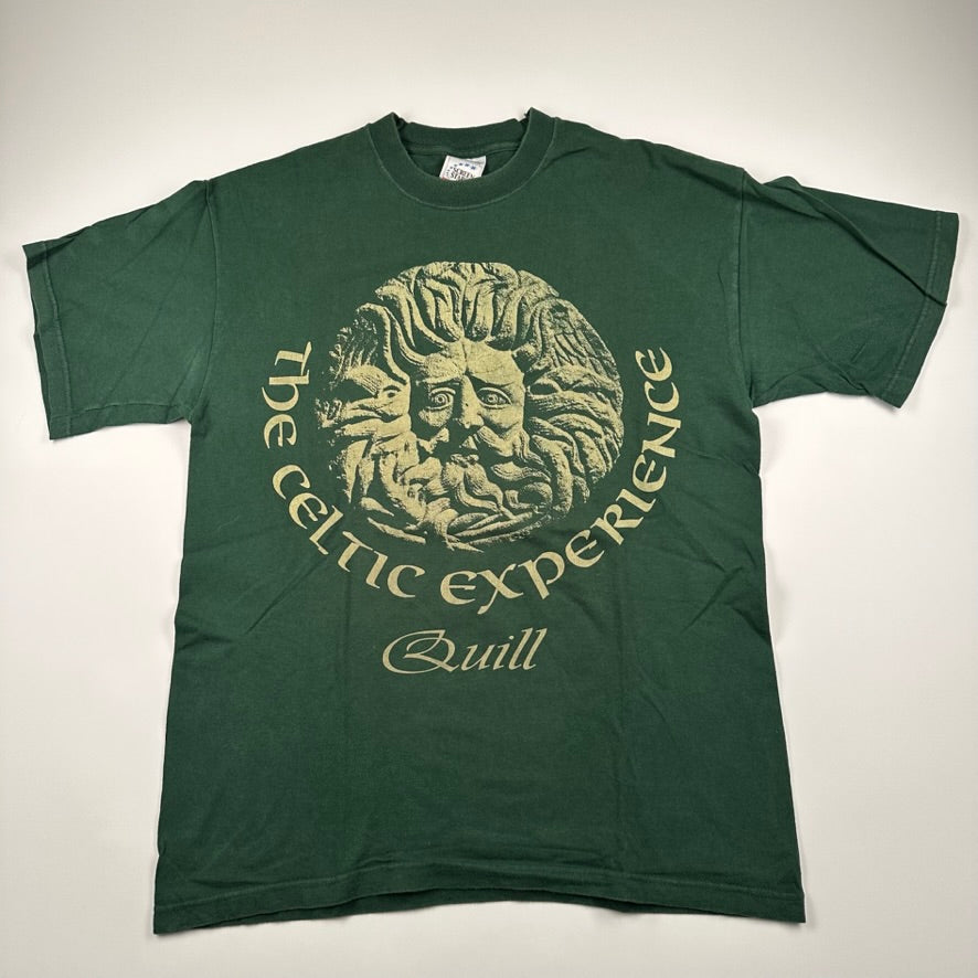 Vintage 90s Quill Shirt Large The Celtic Experience