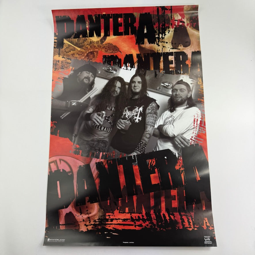 Vintage 90s Pantera Poster