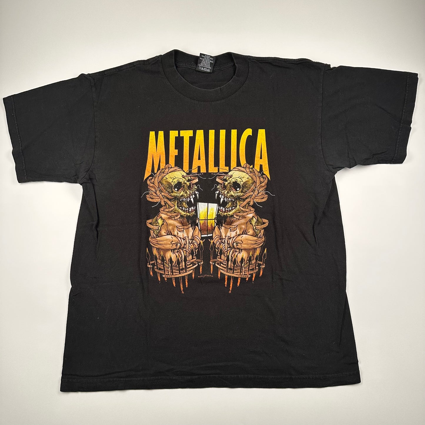 Vintage 2000 Metallica Shirt XL Summer Sanitarium