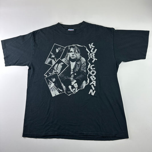 Vintage 90s Kurt Cobain Shirt XL Nirvana