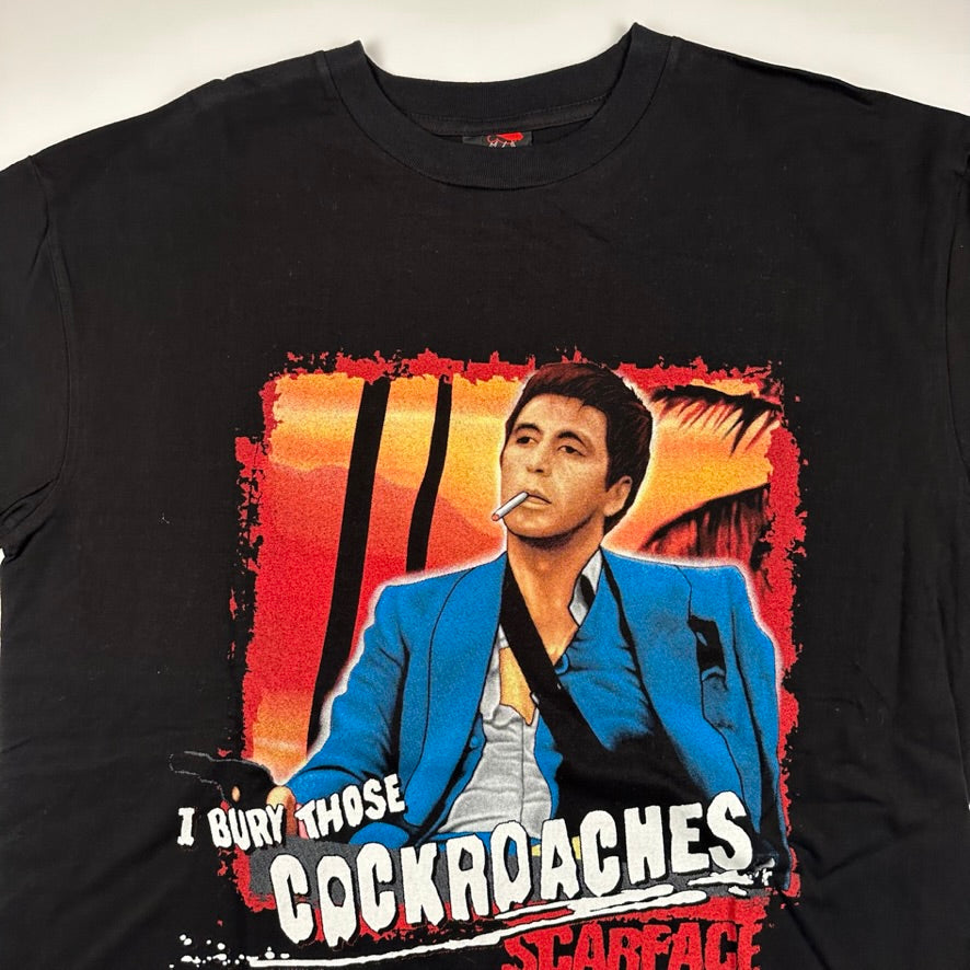 Vintage 2000s Scarface Shirt XL I Bury Those Cockroaches