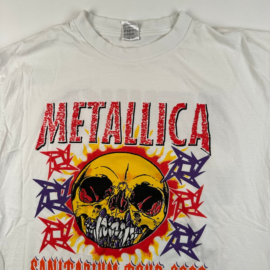 Vintage 2000 Metallica Shirt XL Sanitarium Tour