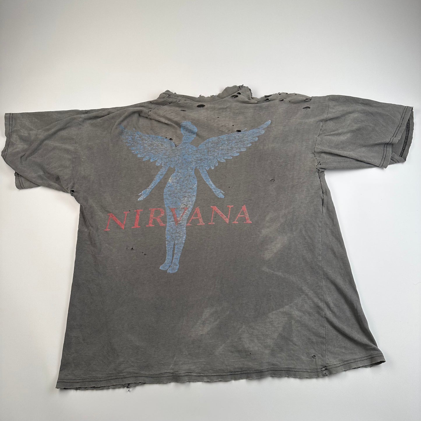 Vintage 90s Nirvana Shirt XL Kurt Cobain