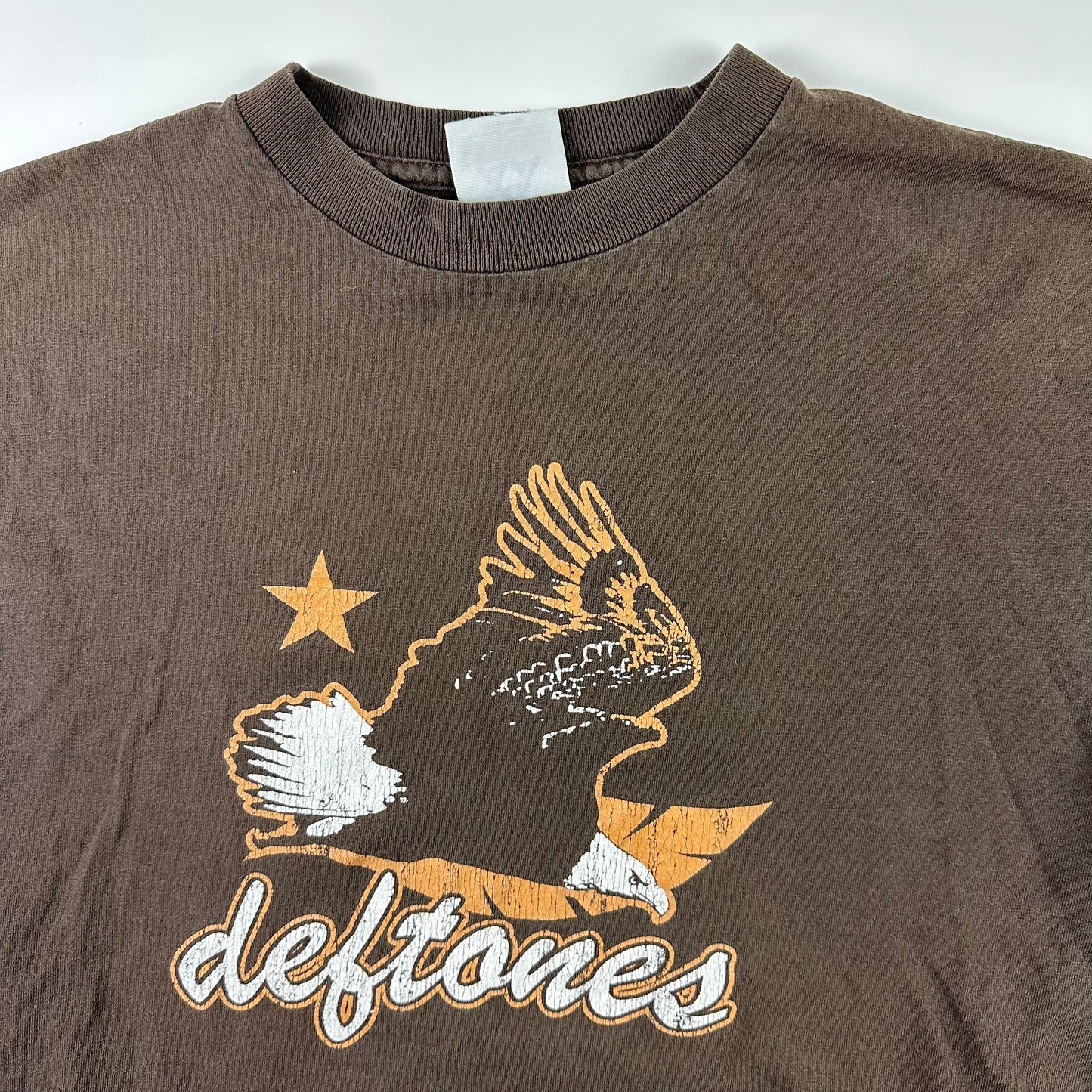 Vintage 2003 Deftones Shirt Medium Cropped