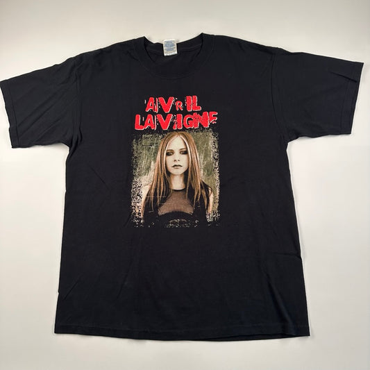 Vintage 2004 Avril Lavigne Shirt Large Bonez Tour