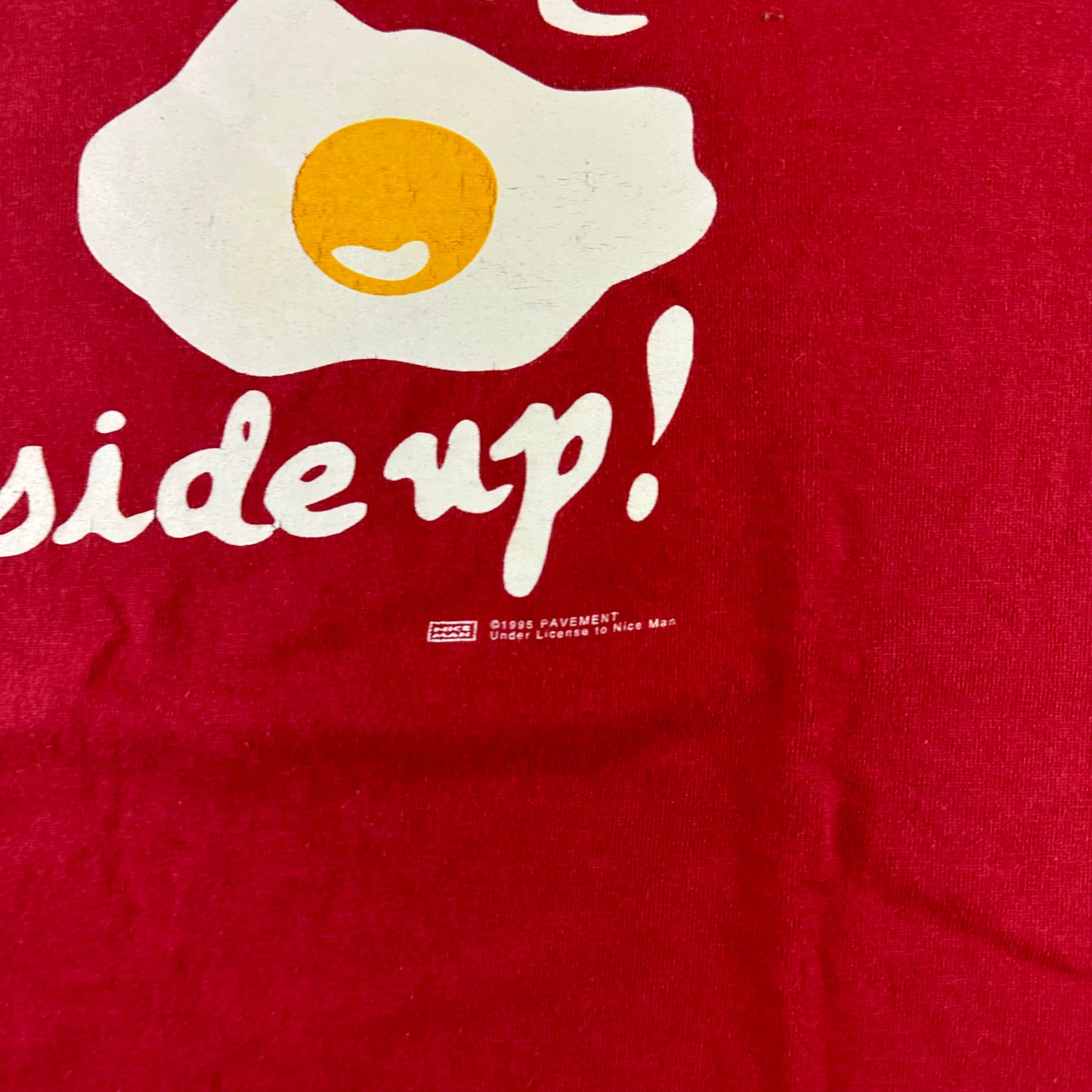 Vintage 1995 Pavement Shirt XL Sunny Side Up