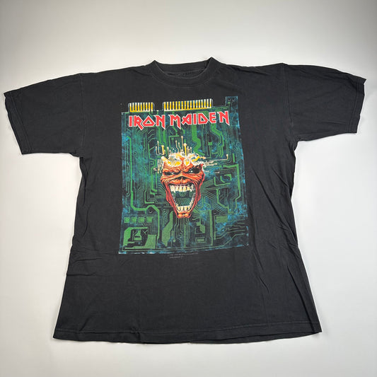 Vintage 1996 Iron Maiden Shirt XL Virus