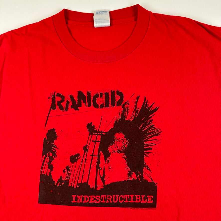 Vintage 2003 Rancid Shirt XL Indestructible