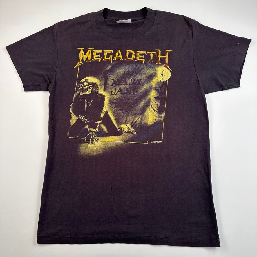 Vintage 1988 Megadeth Shirt Large RIP Mary Jane