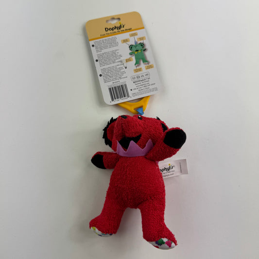 Grateful Dead Plush Bear Red