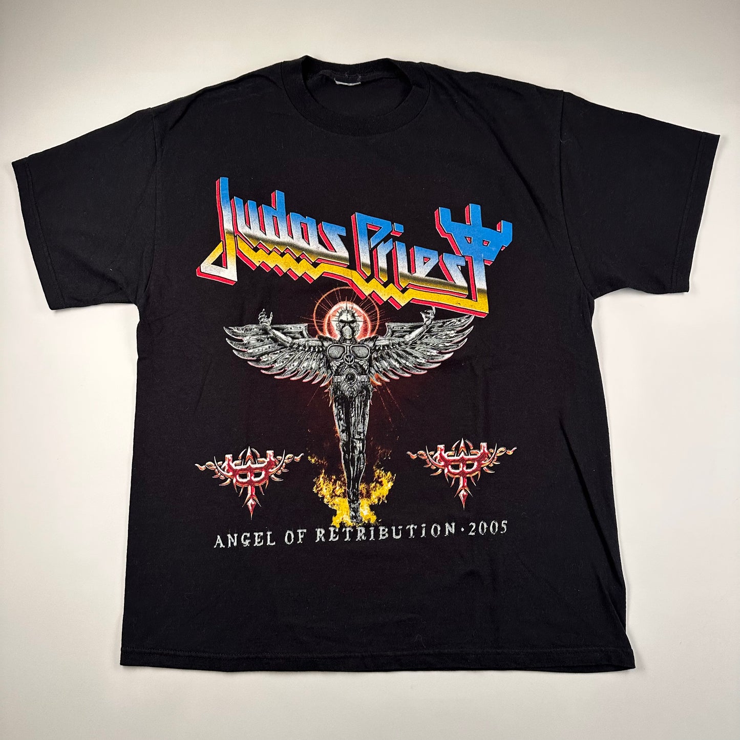 Vintage 2005 Judas Priest Shirt XL Angel Of Retribution