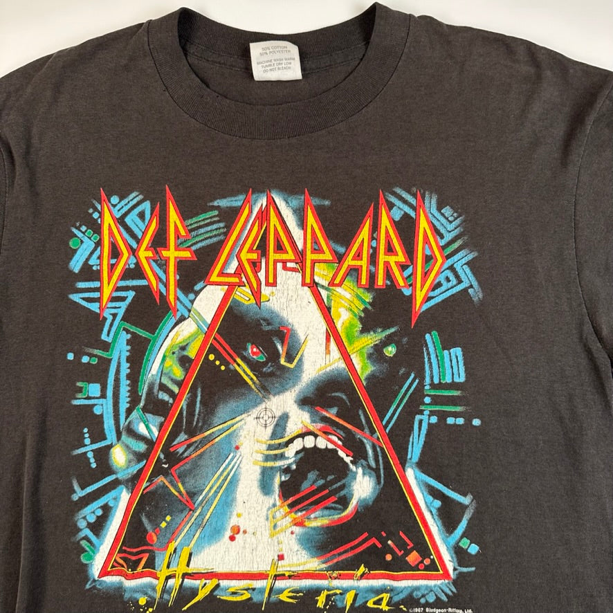 Vintage 1987 Def Leppard Shirt Large Hysteria