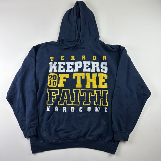 2010 Terror Sweatshirt Large Keepers Of The Faith