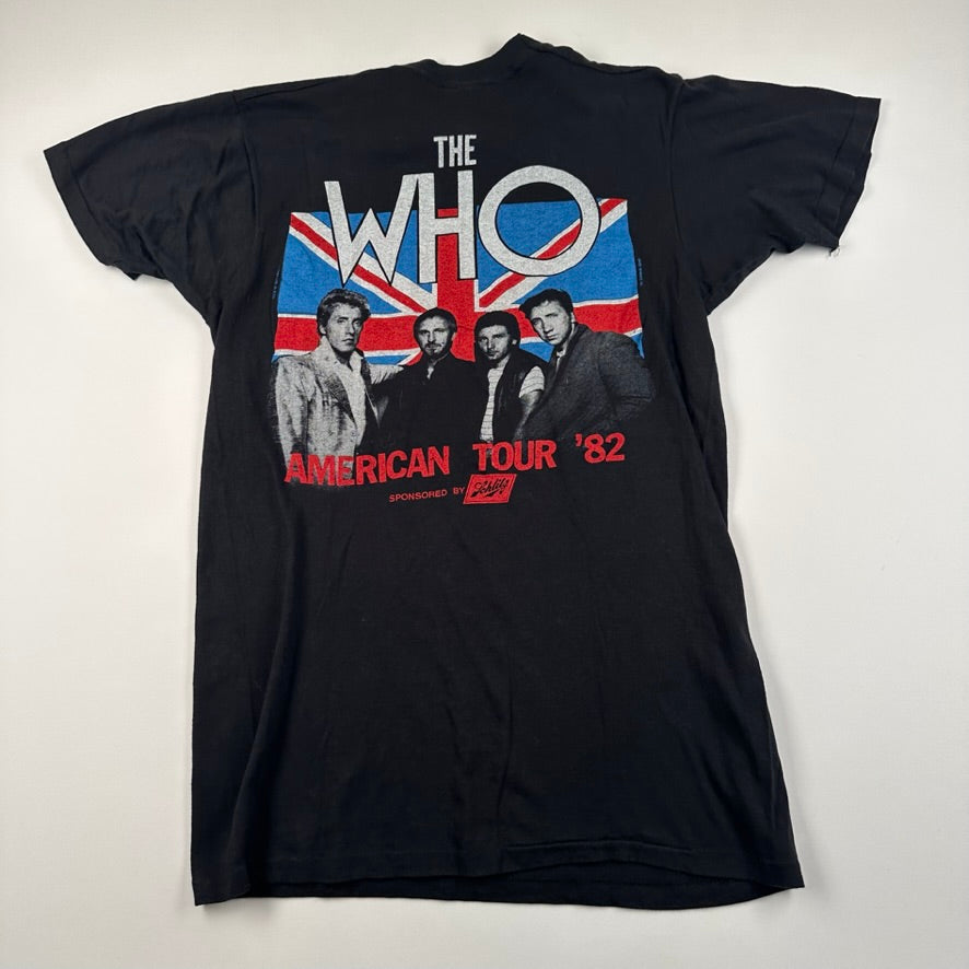 Vintage 1982 The Who Shirt Medium American Tour