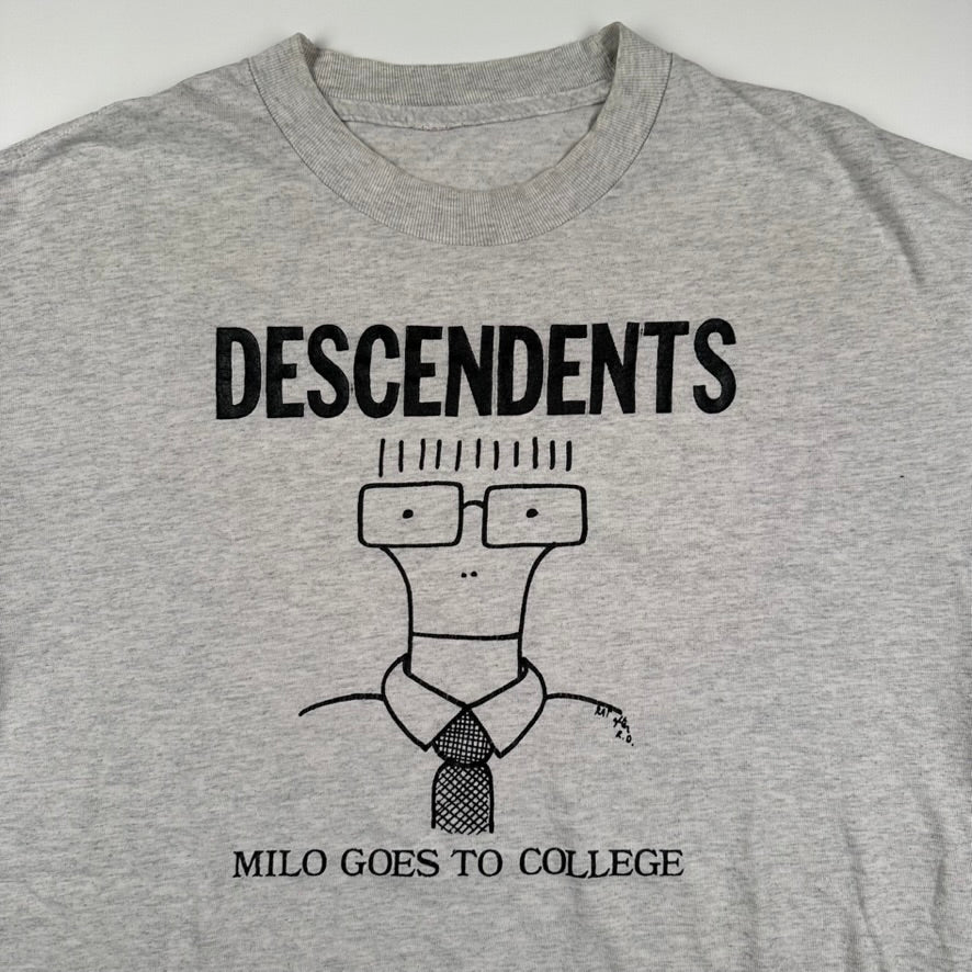 Vintage 90s Descendents Shirt Large Milo Goes To College