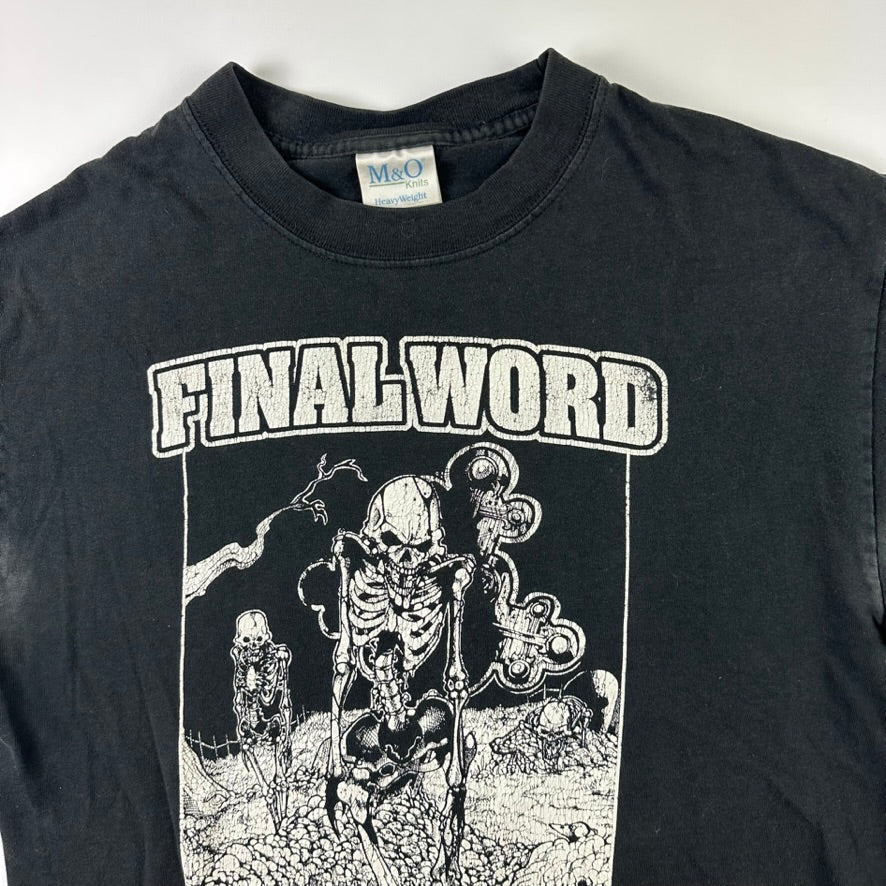 Vintage 2000s Final Word Shirt Medium