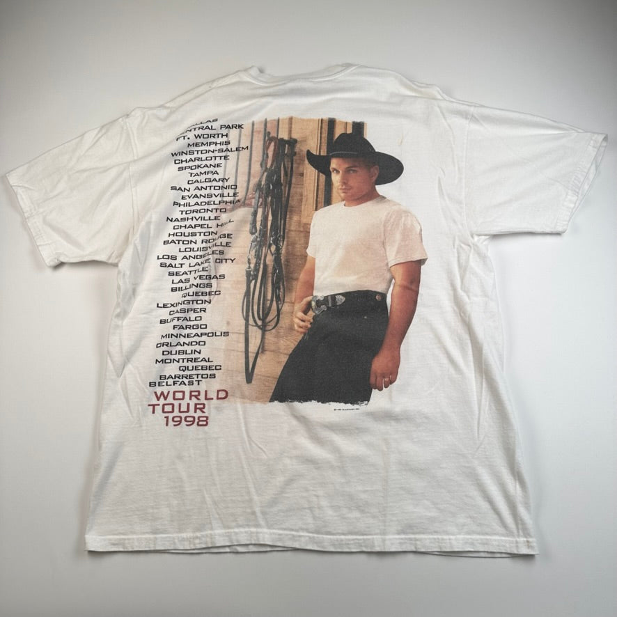 Vintage 1998 Garth Brooks Shirt XL Sevens