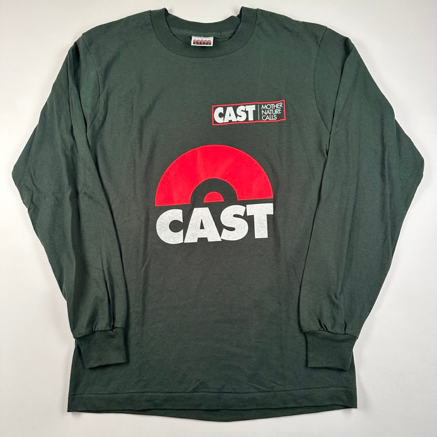 Vintage 1997 Cast Long Sleeve Shirt Large Mother Nature Calls