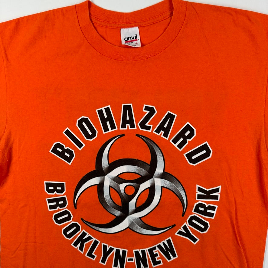 Vintage 2000 Biohazard Shirt Large You Won't Brake Me Down