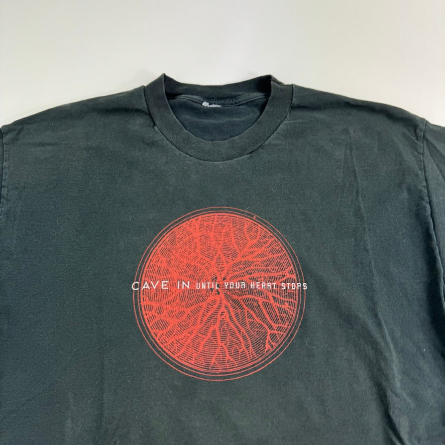 Vintage 90s Cave In Shirt XL Until You Heart Stops