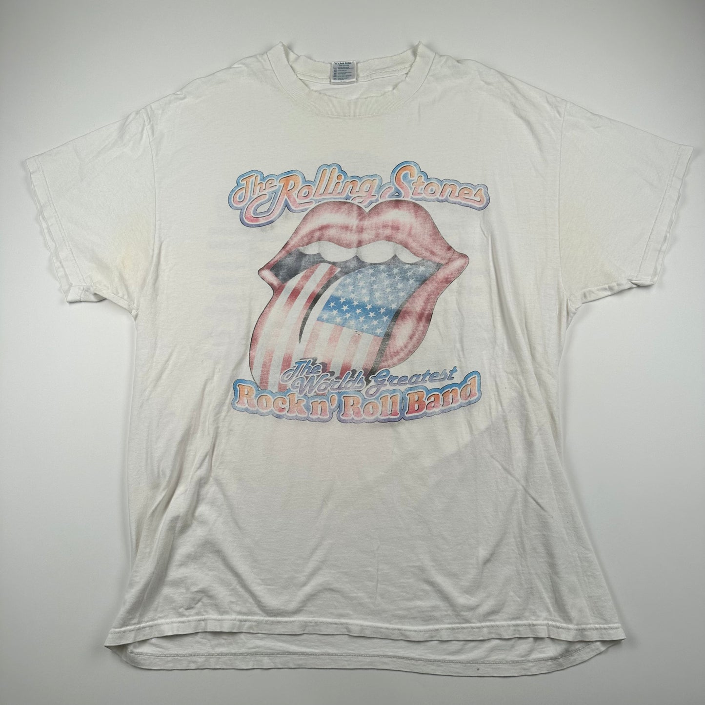 Vintage 1997 Rolling Stones Shirt XL Bridges To Babylon