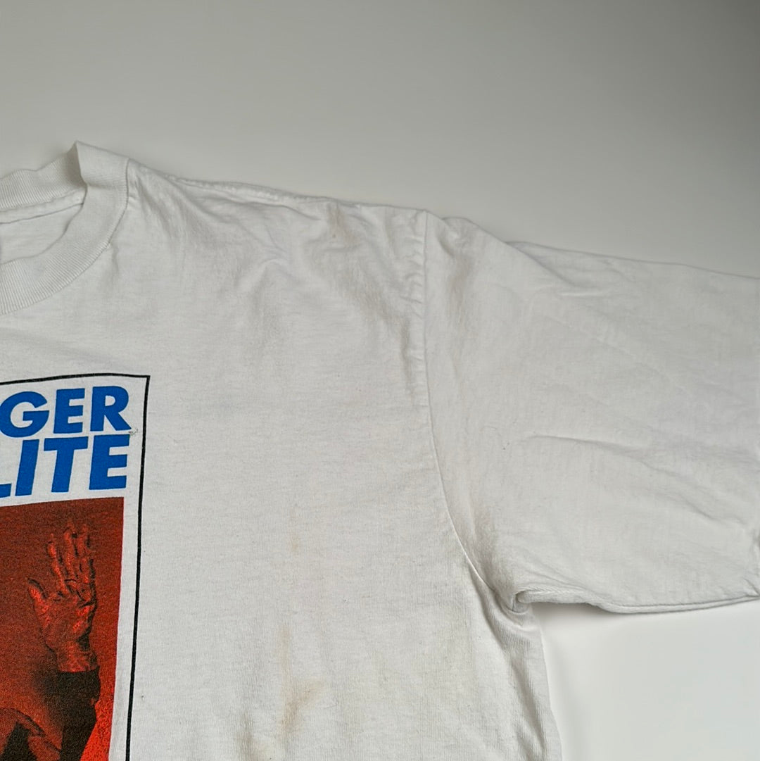 Vintage 90s Six Finger Satellite Shirt XL The Future