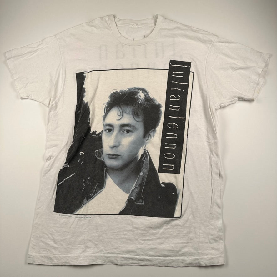 Vintage 1989 Jullian Lennon Shirt XL Here Comes Mr. Jordan