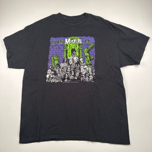 2015 Misfits Shirt XL Earth AD