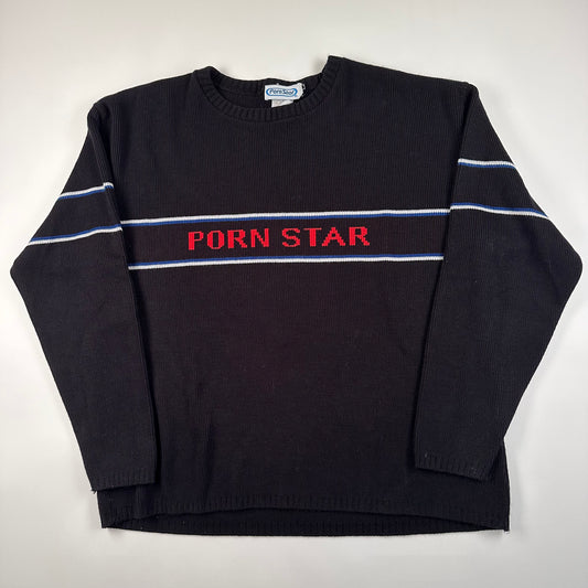 Vintage 90s Porn Star Sweater XL