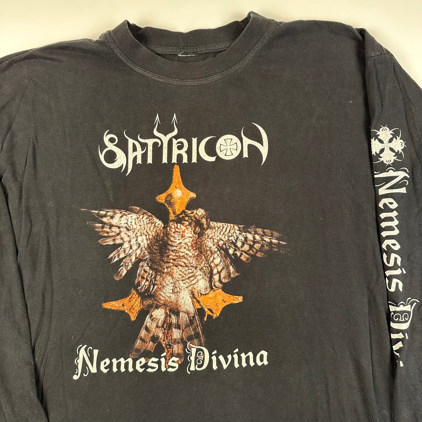 Vintage 1996 Satyricon Long Sleeve Shirt XL Nemesis Divina