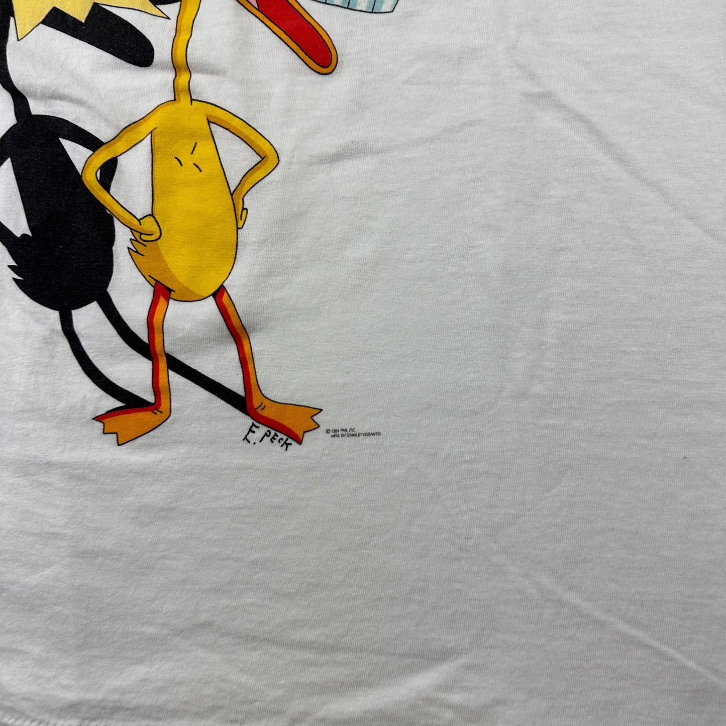 Vintage 1994 Duckman Shirt Large What The Hell