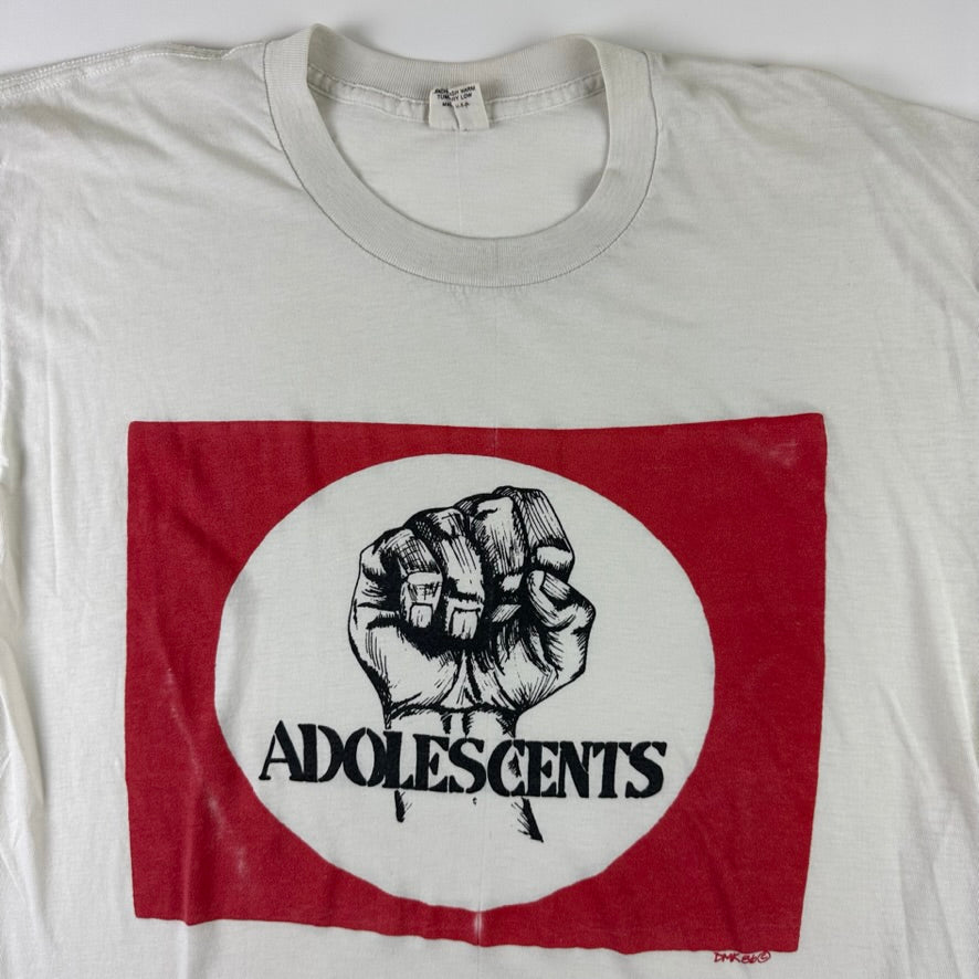 Vintage 1986 Adolescents Shirt XL