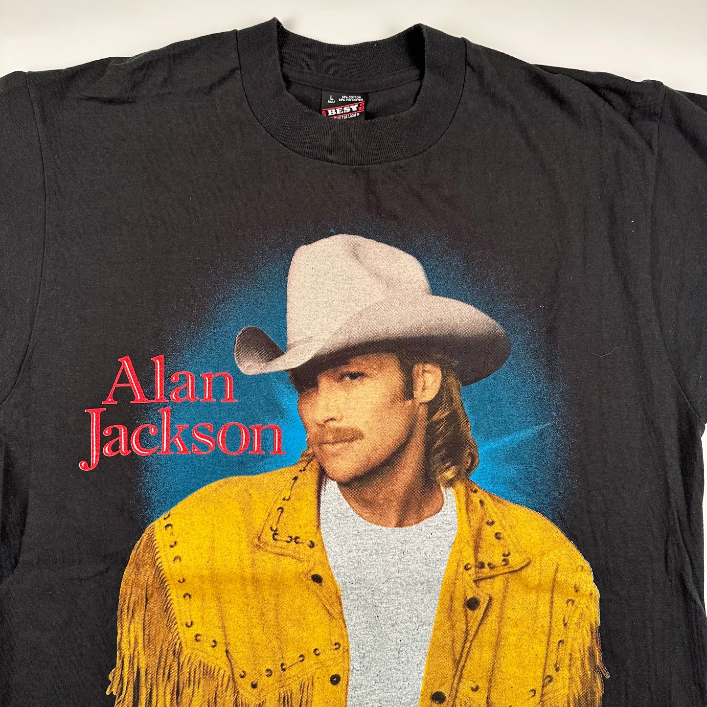 Vintage 1993 Alan Jackson Shirt Large A Lot About Livin