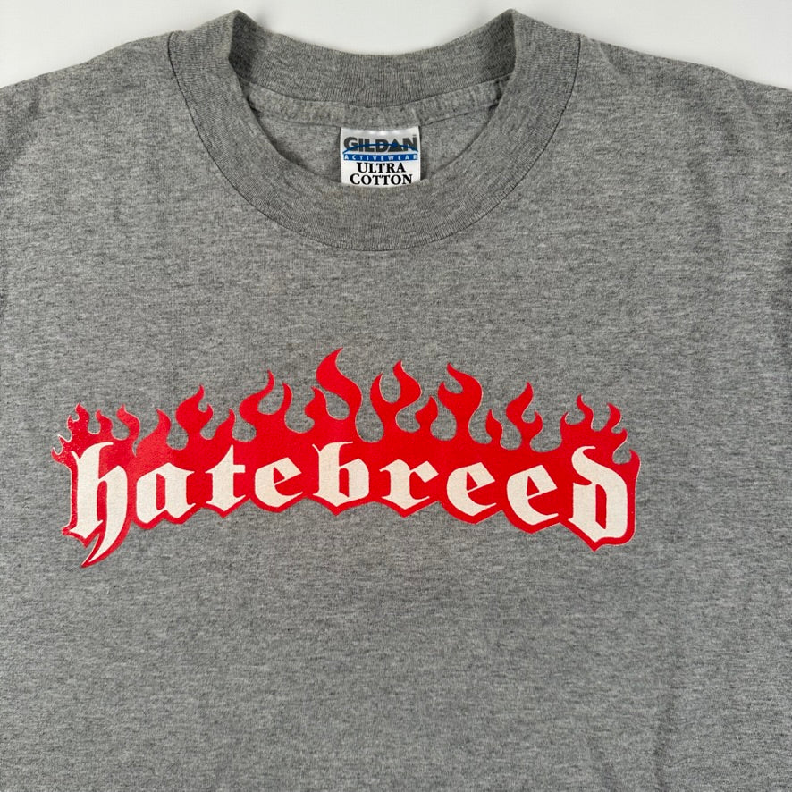 Vintage 1998 Hatebreed Shirt Large Burial For The Living